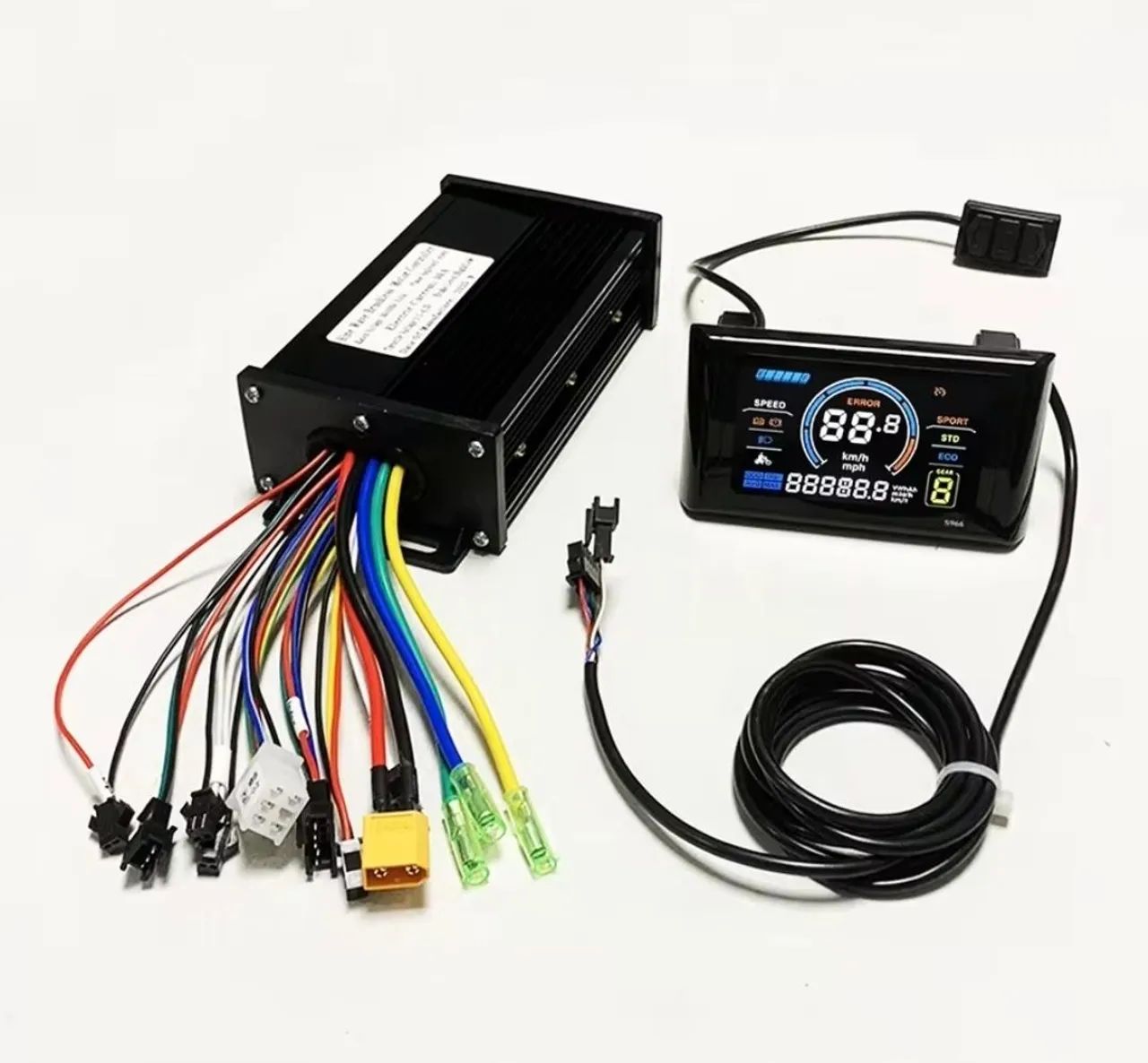 Kit módulo e display bicicleta elétrica 