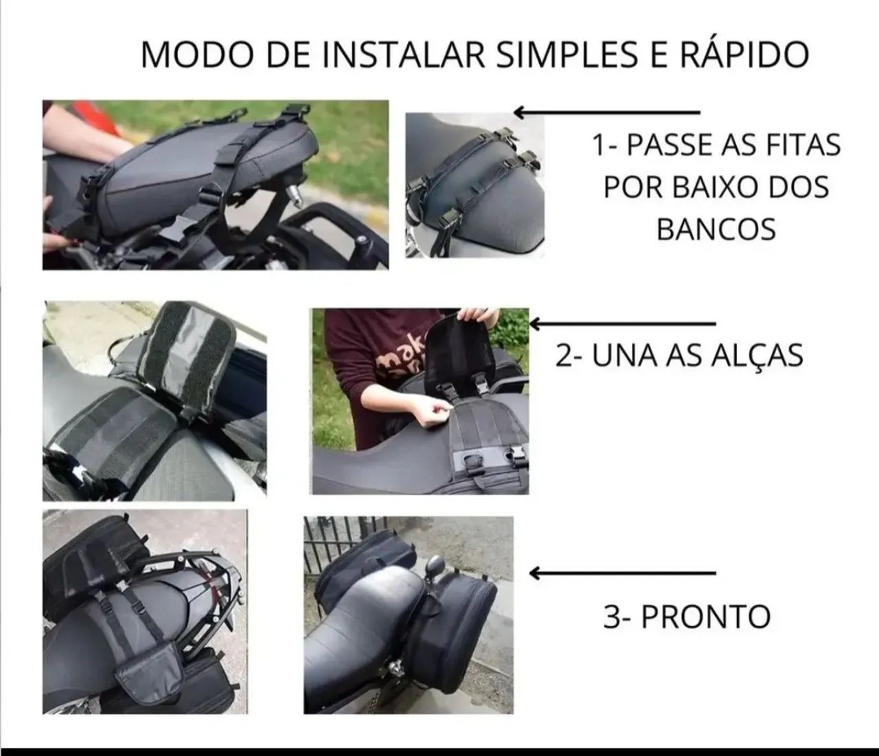 Bolsa alforge universal  - Foto 3