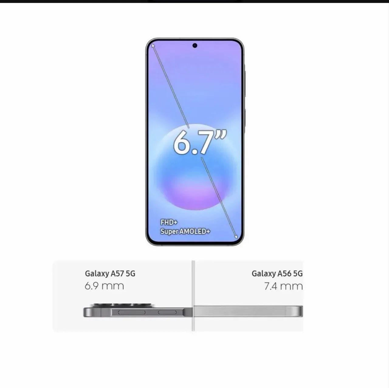Samsung A57 256gb cinza - Foto 5