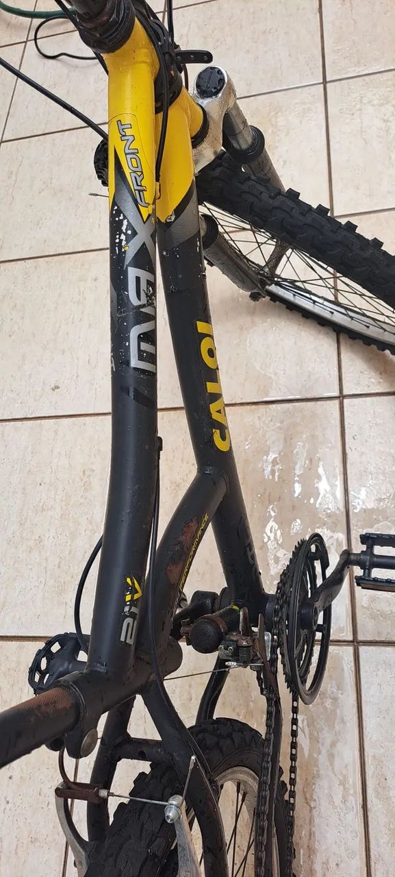 Bicicleta Caloi Max Front  - Com Suspensão e Melhorias