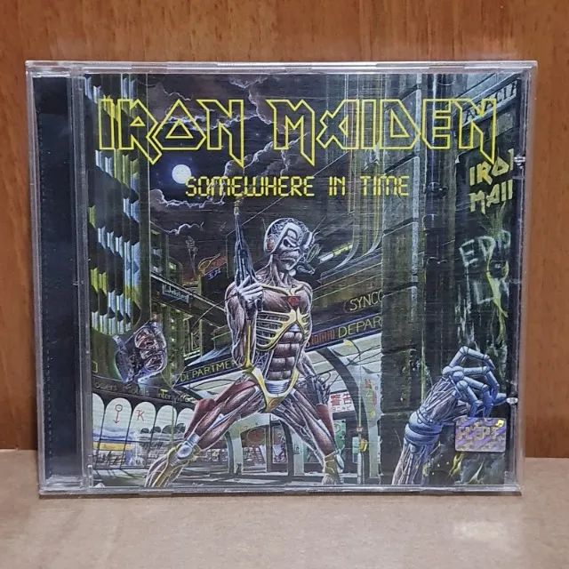 CD Iron Maiden - Somewhere In Time - Heavy Metal - Coleção - Foto 3
