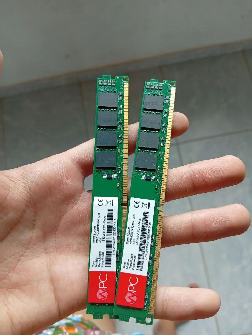 4x2gb Ram DDR3 