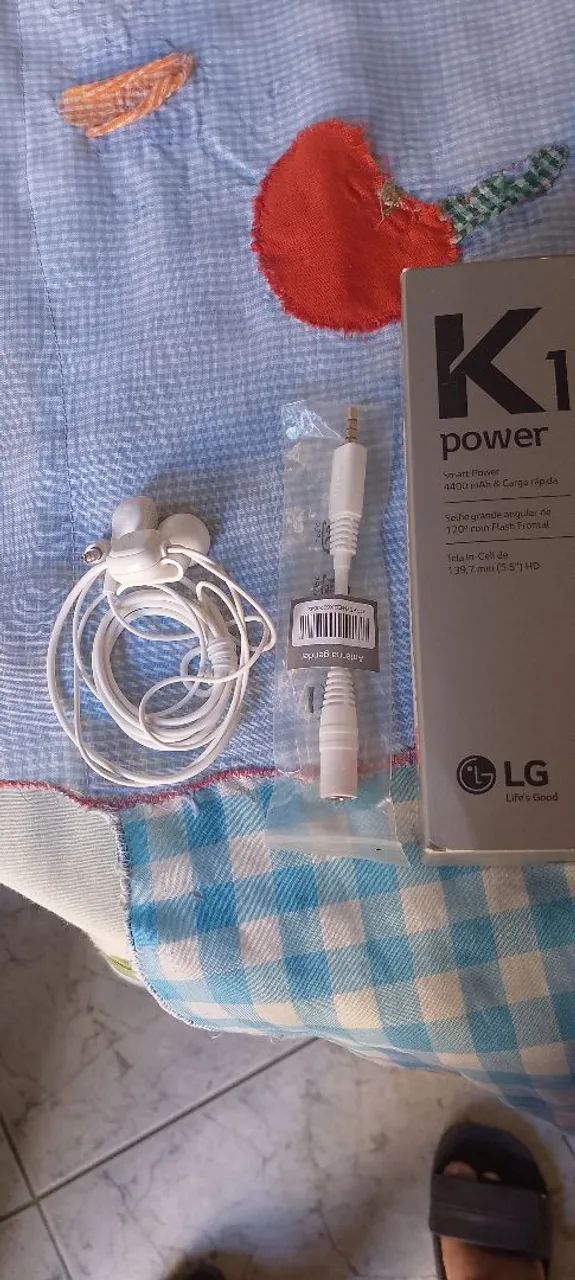 Celular com tv lg k10 power 32gb. Retirar Olinda Nilópolis  - Foto 2