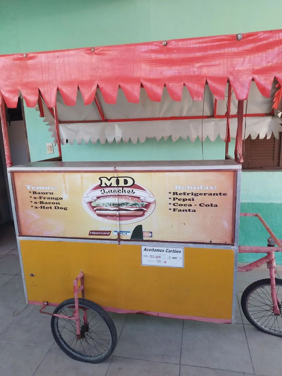 Carrinho de cachorro quente  - Foto 2