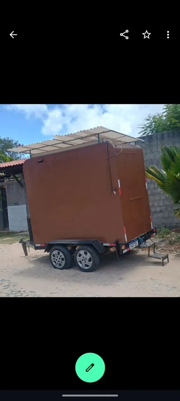 Trailer food reboque 2 eixos - Foto 3