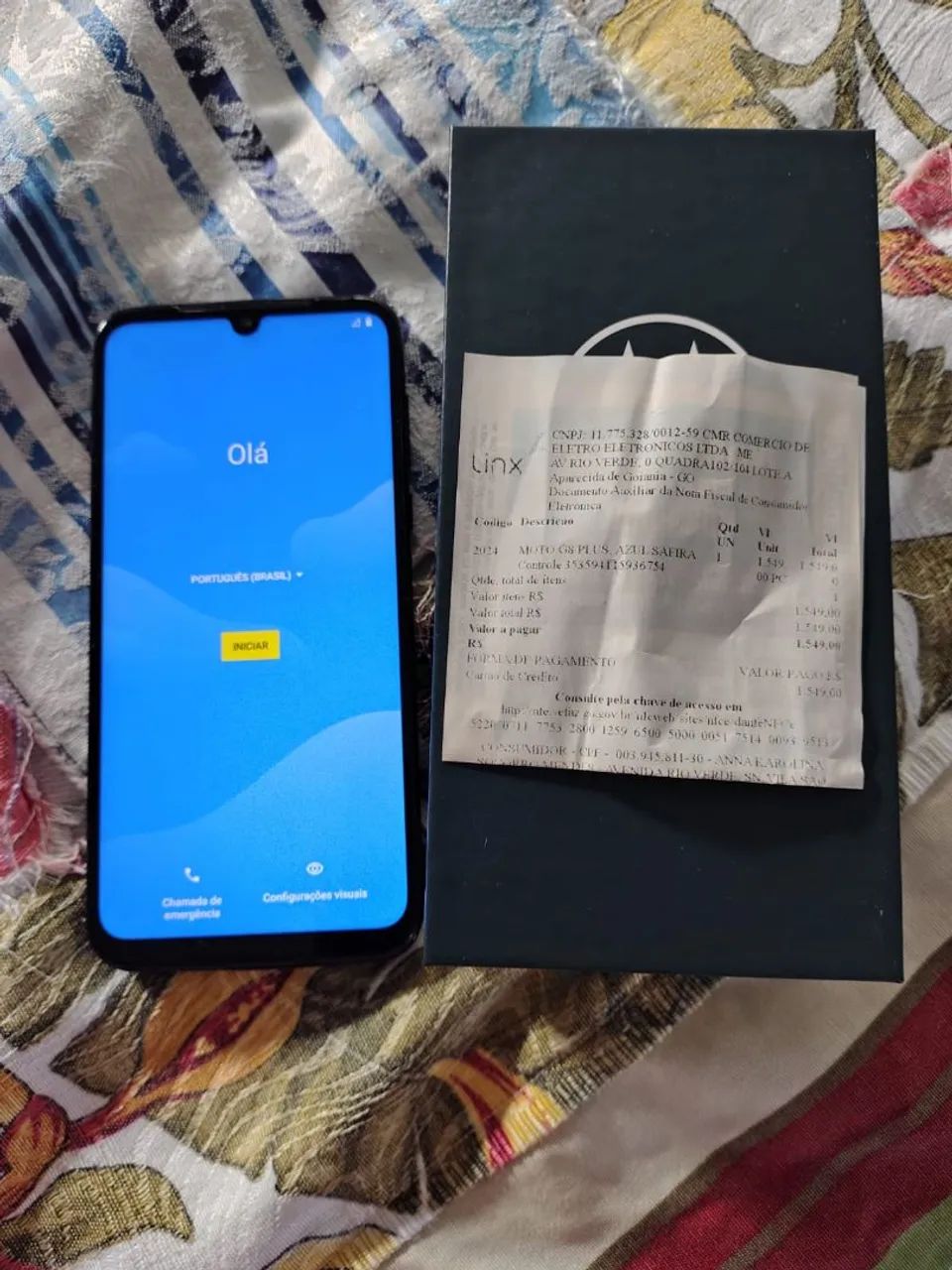 MOTO G8 PLUS