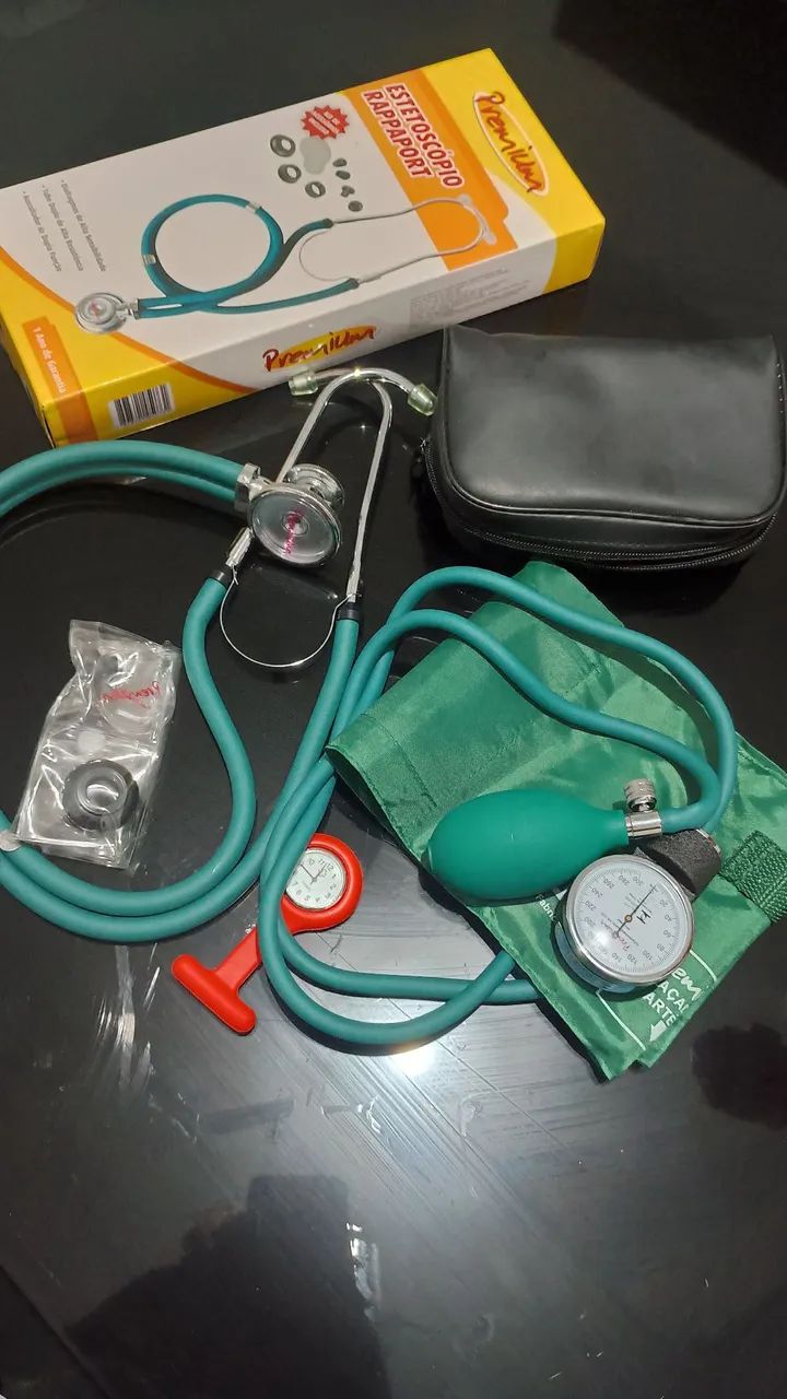 Estetoscópio e esfigmomanômetro  - Foto 4
