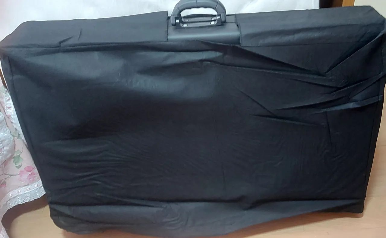 Maca de massagem portátil preta - Foto 4