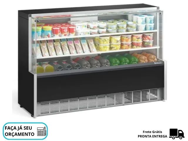 Balcão Refrigerado 2 Placas 1,75M Gelopar 127V