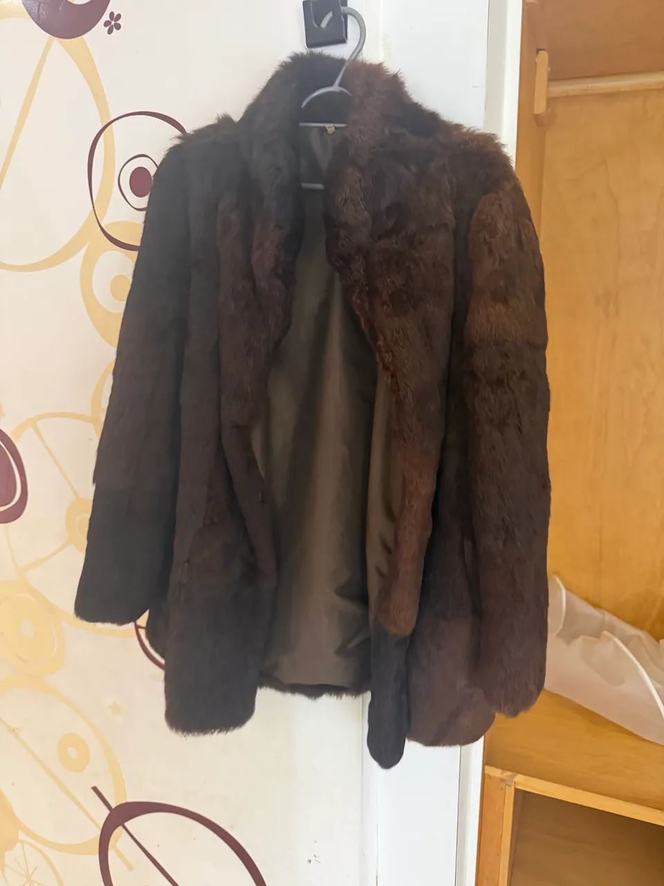 Casaco de Pele Natural Marrom - Vintage Clássico | Elegante e Sofisticado - Foto 5