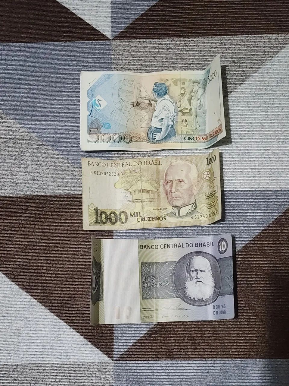 Lote de notas antigas  - Foto 3