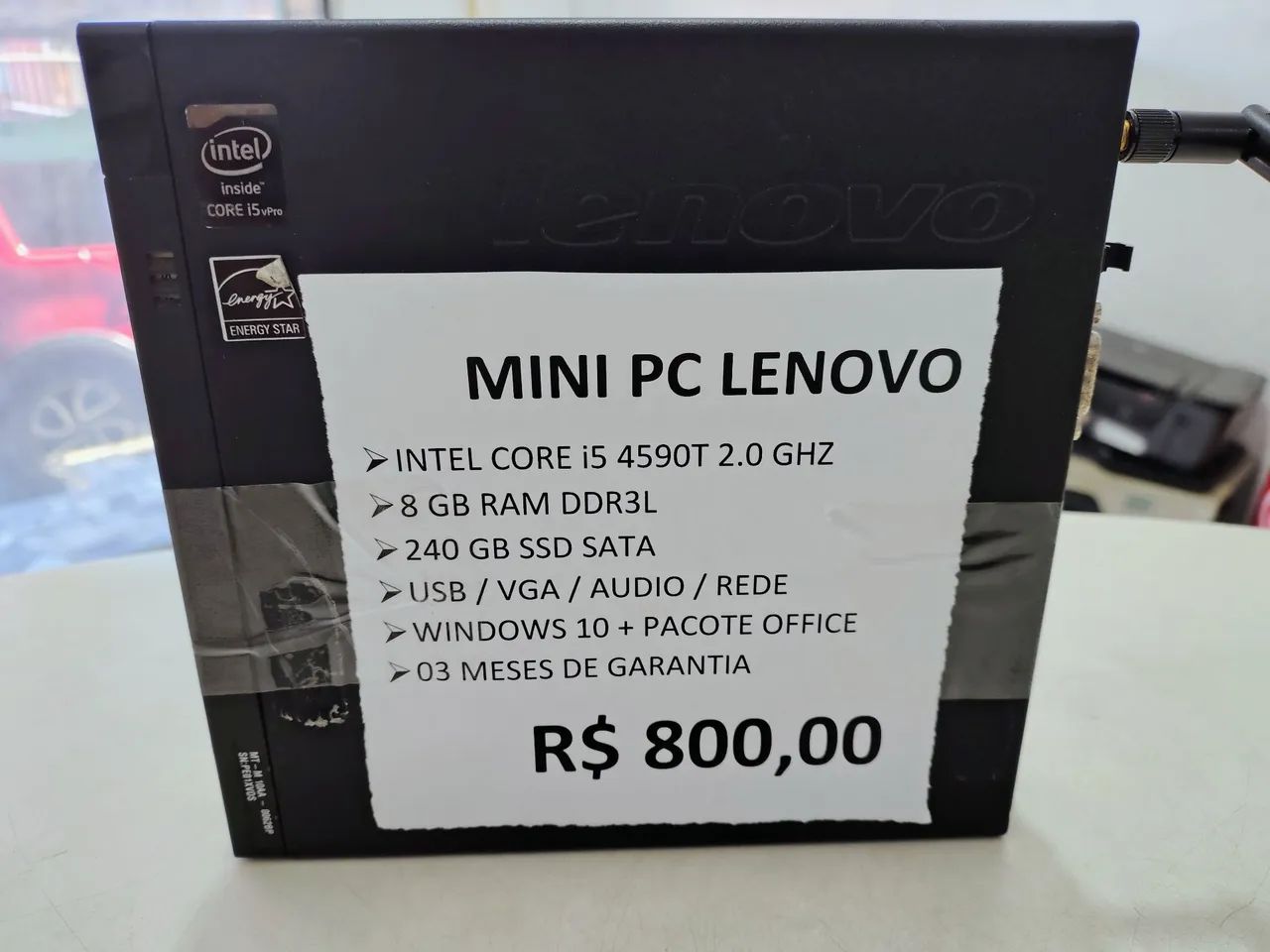 Mini Computador Core i5 4th, 8 GB RAM DDR3, 240 GB SSD, Windows 10  - Foto 5