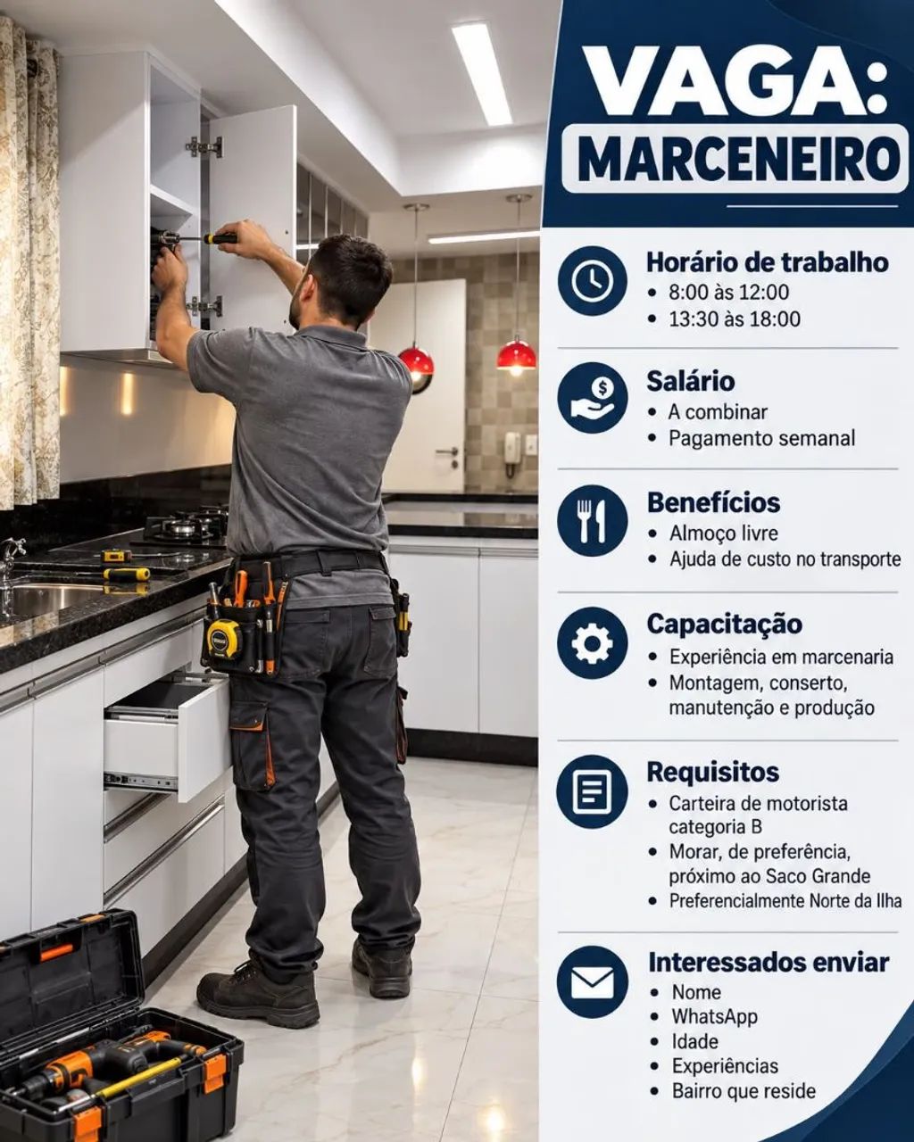 Vaga Marceneiro 