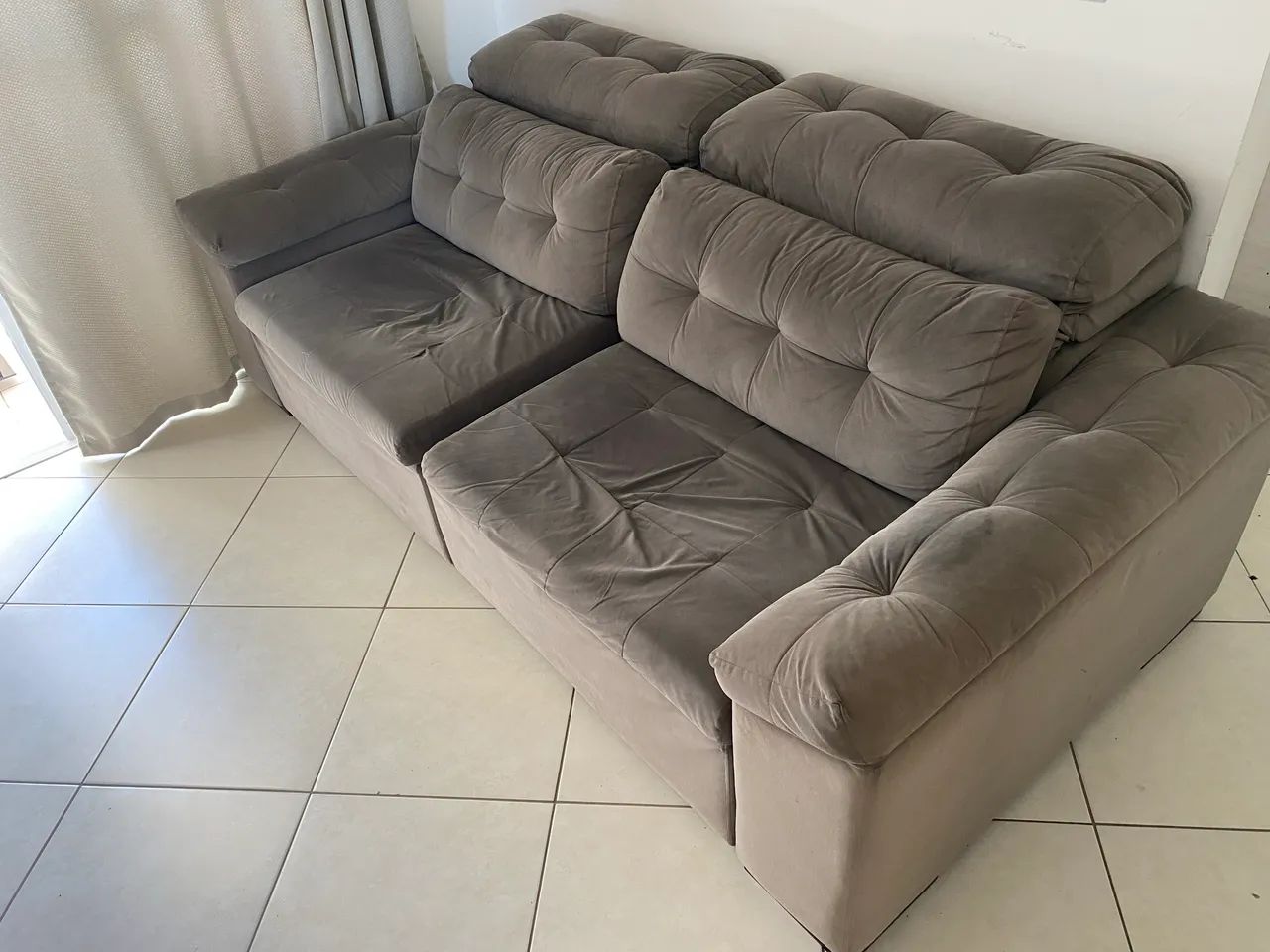 Sofá retrátil 2,40m BARATO!!!