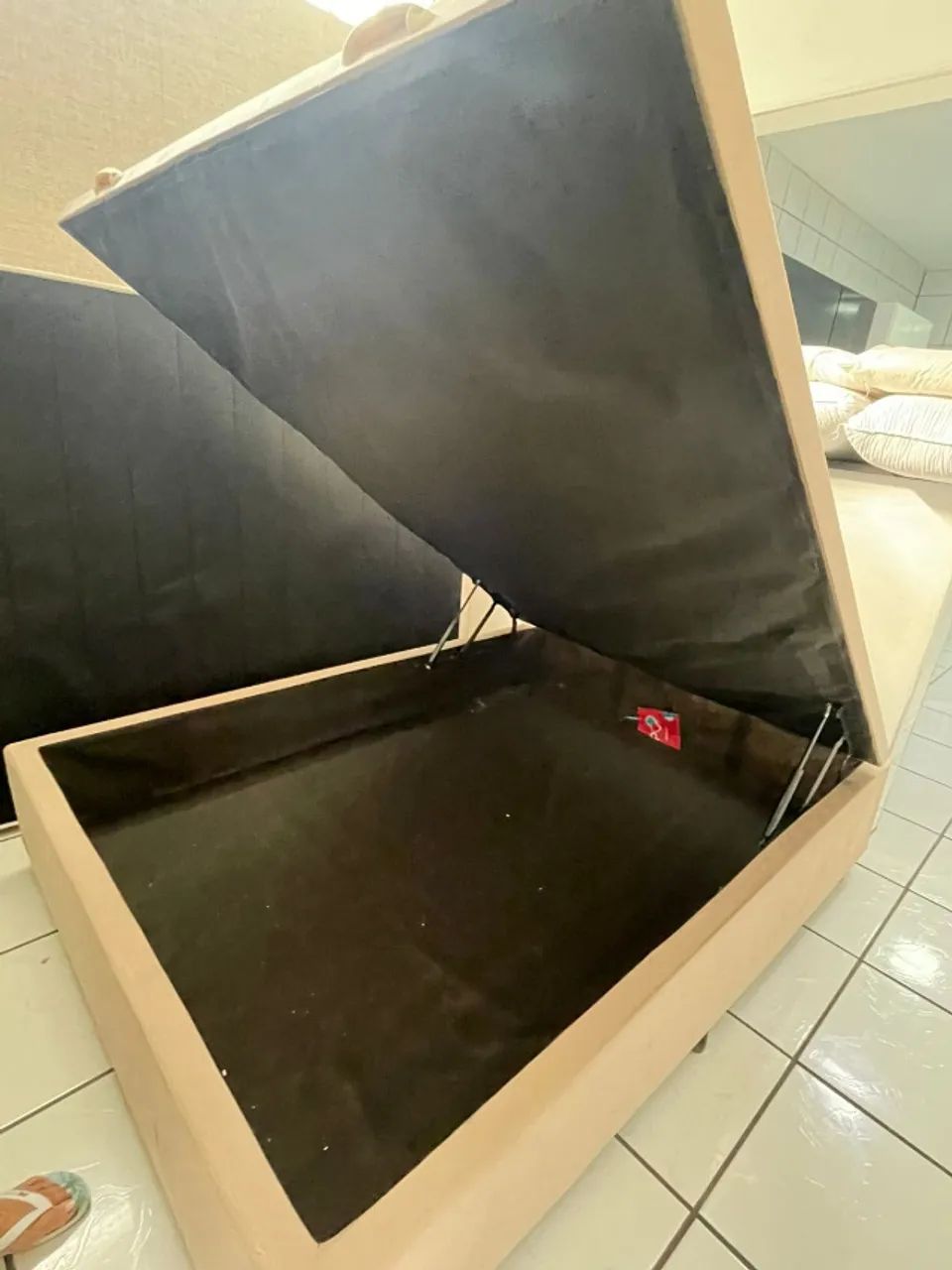 Cama Box Casal + Colchão de Casal - Foto 2