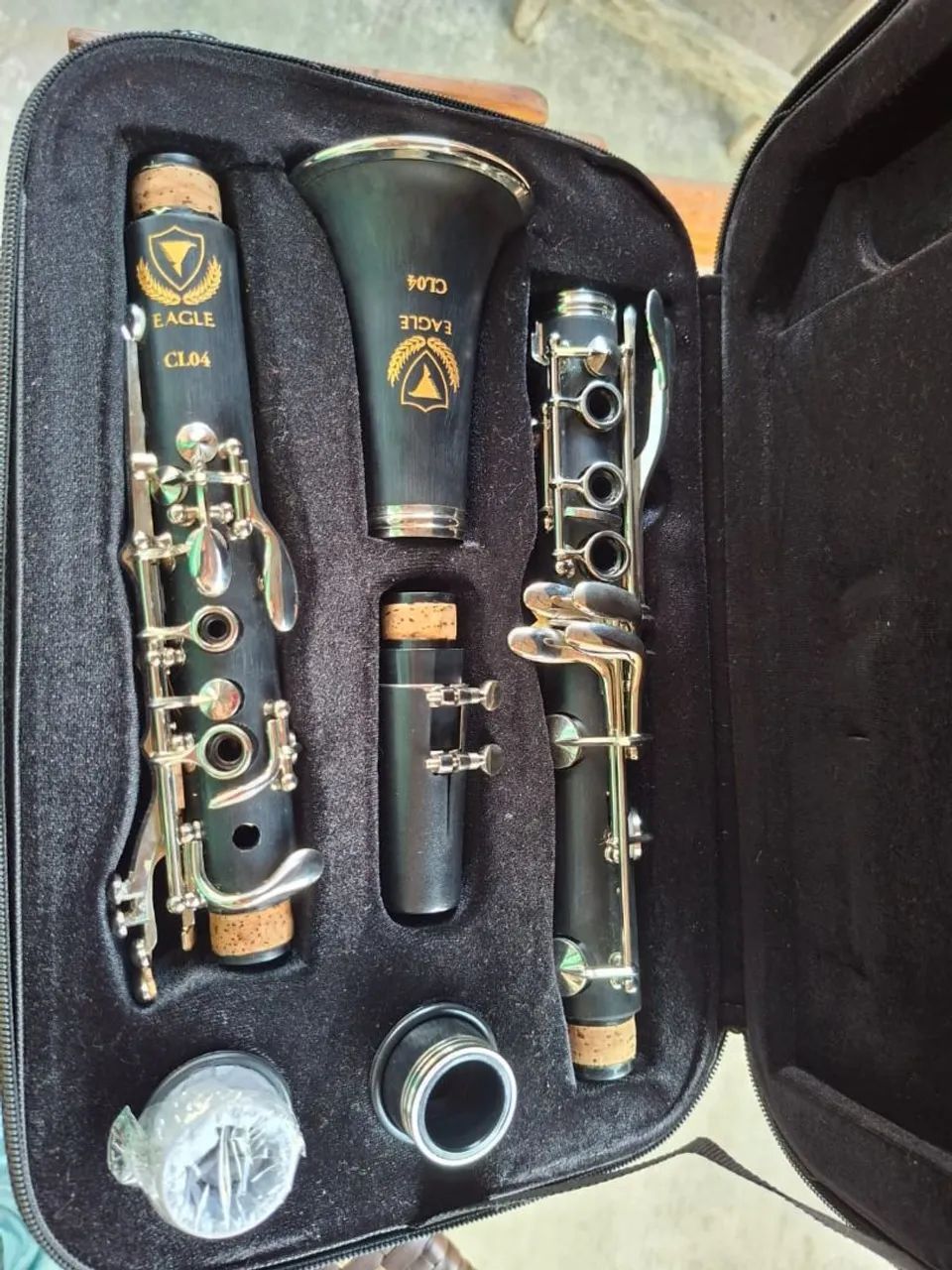 clarinete em Si bemol (Sib) da marca Eagle
