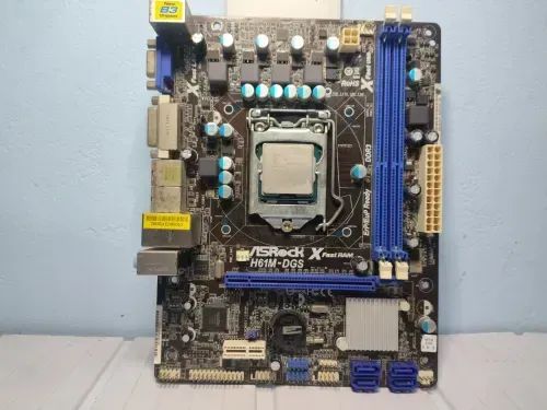 Kit Intel Core i3-3220 + ASRock H61M-DGS + 6GB DDR3 - Foto 4
