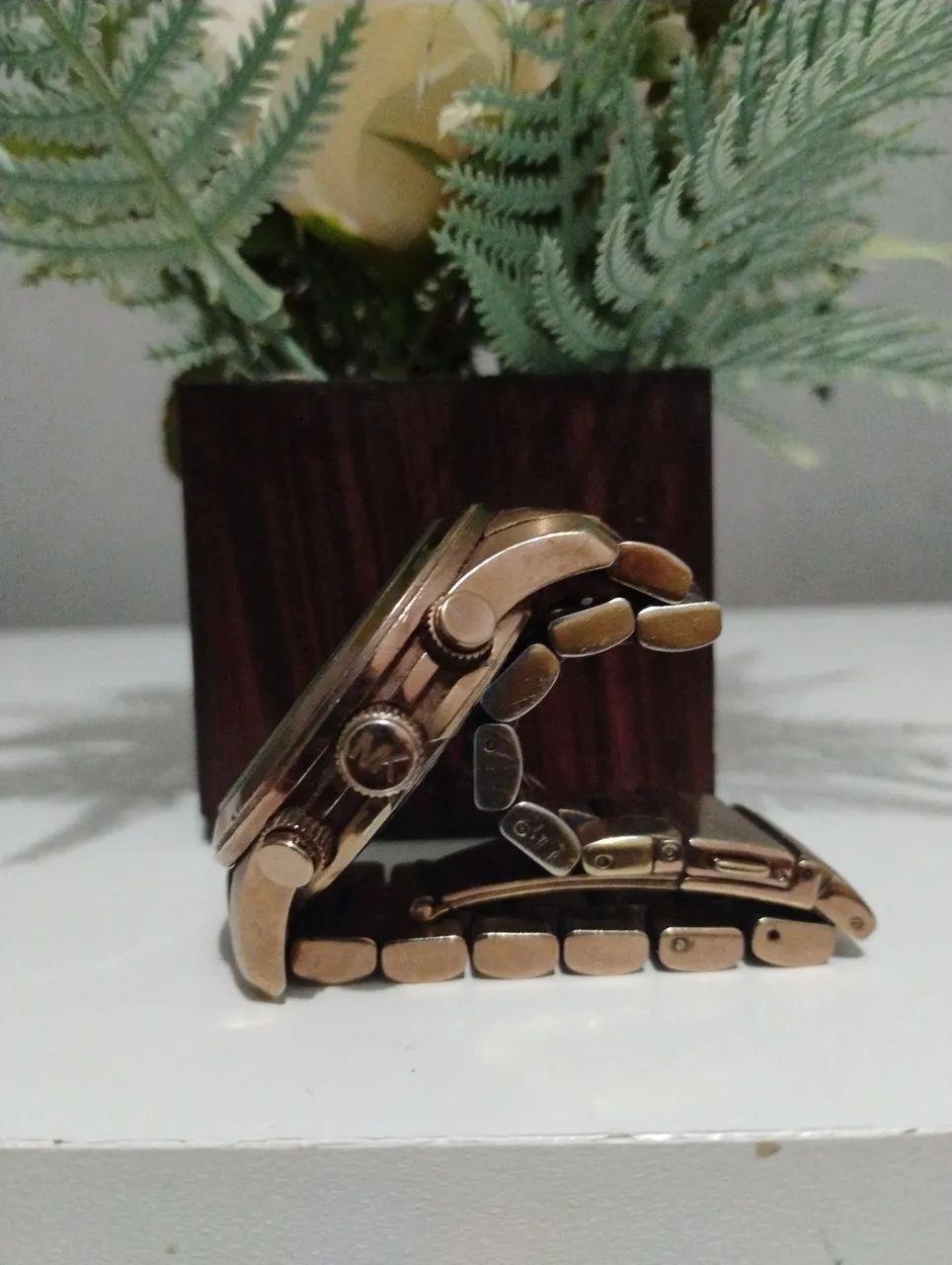 RELÓGIO MICHAEL KORS ORIGINAL BRONZE  - Foto 2