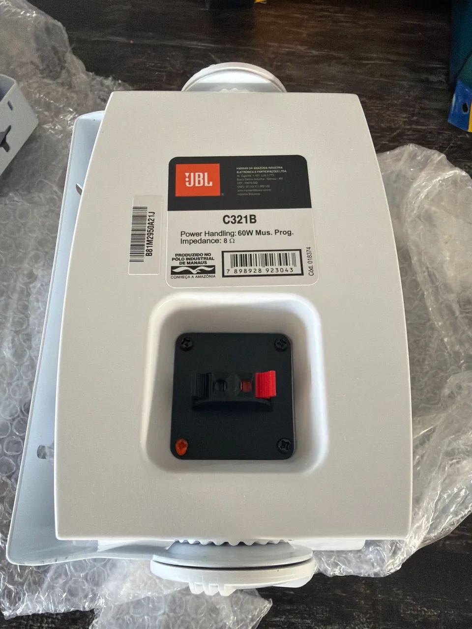 CAIXA ACÚSTICA JBL C321B - NOVA