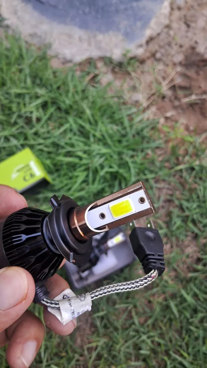 Lâmpadas led super branca. h7. 6000k