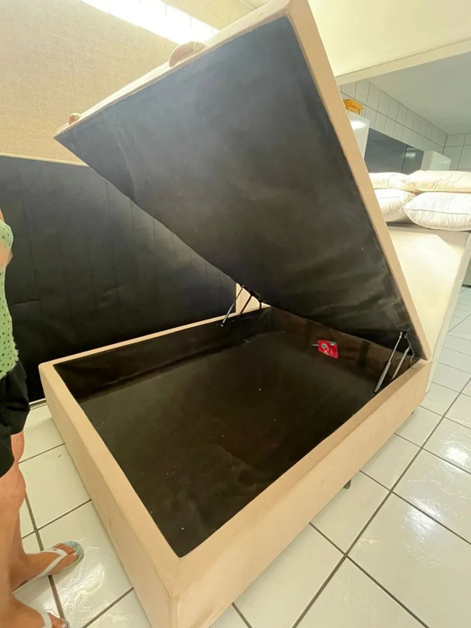 Cama Box Casal + Colchão de Casal - Foto 3