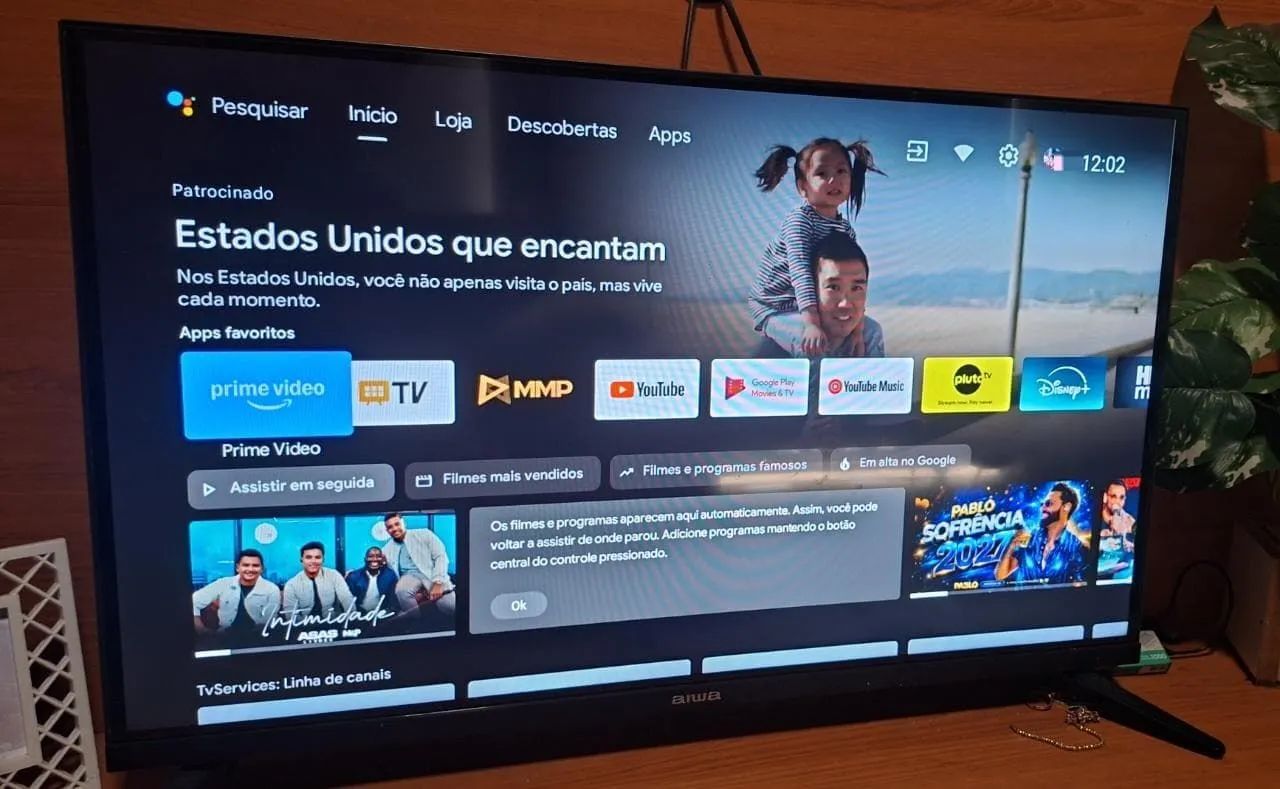 Vende-se TV aiwa 32 polegadas 