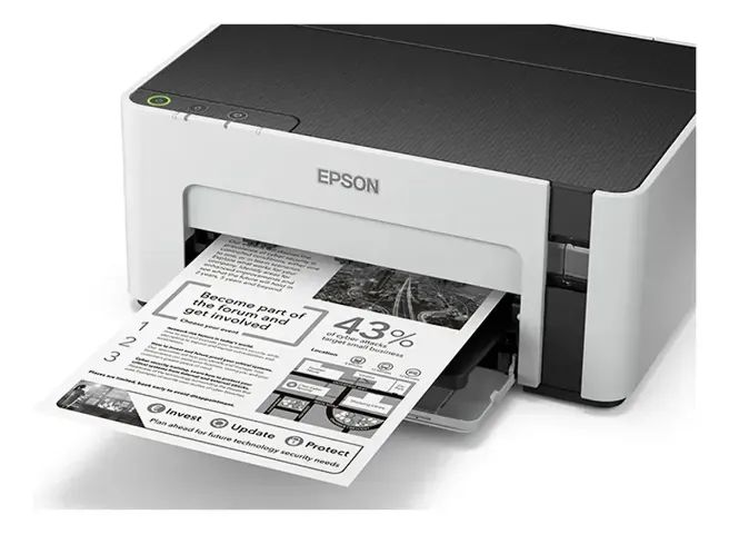 Epson EcoTank Monocromática M1120 - Branco - Foto 3