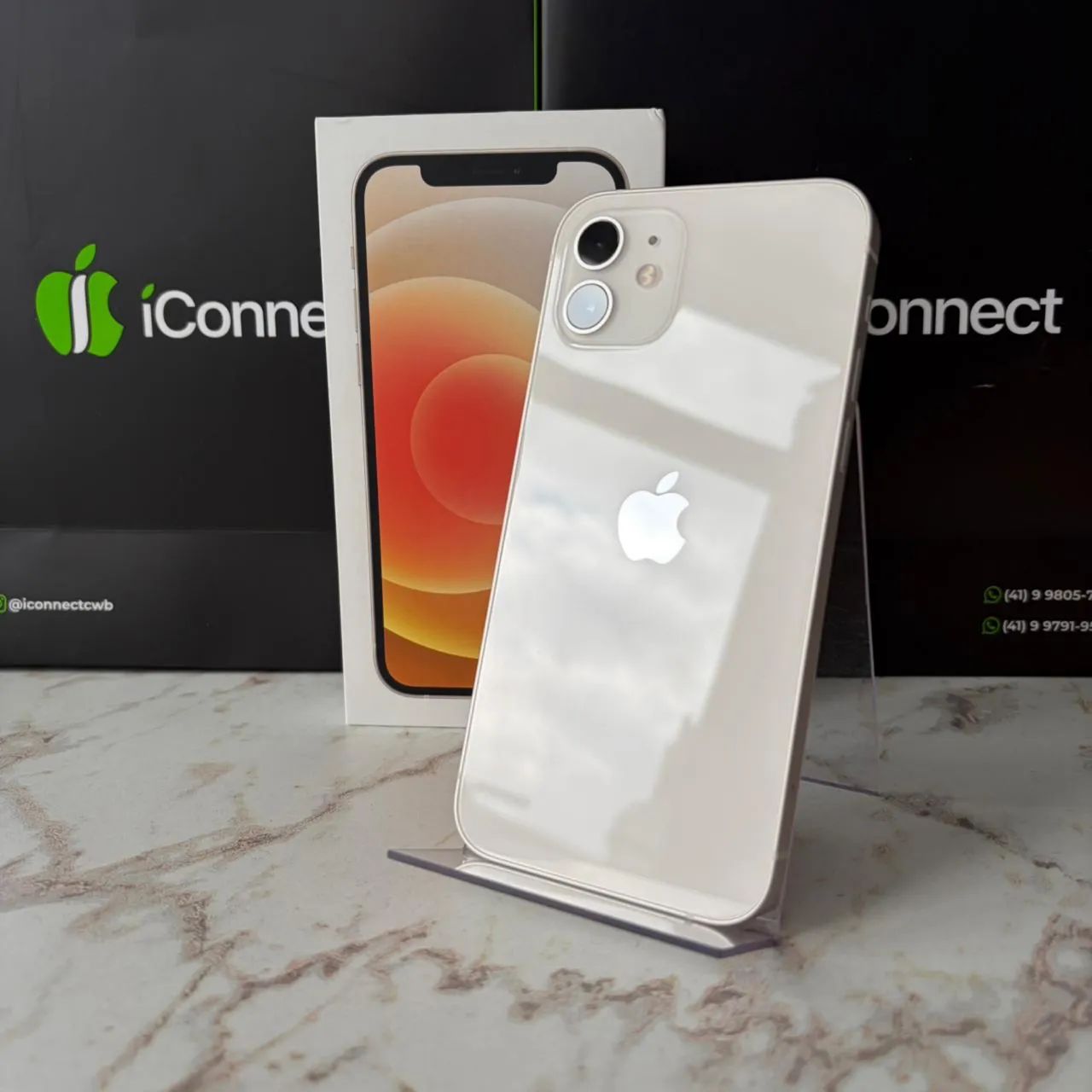 iPhone 12 Branco 64GB | ACOMPANHA BRINDES!