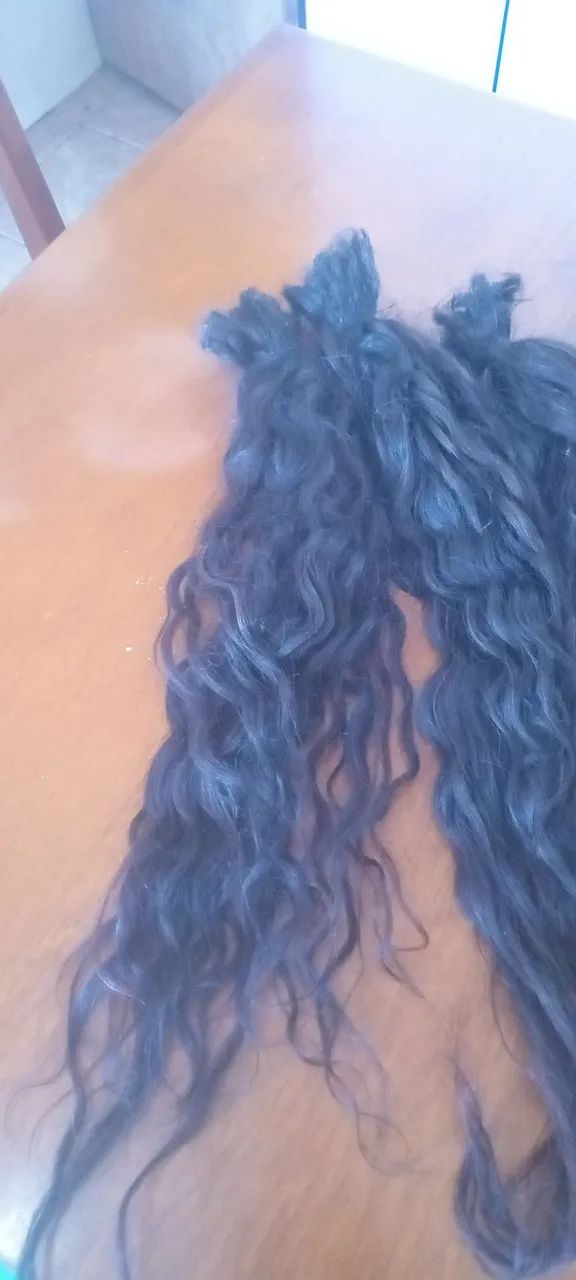 Cabelo humano 300 gramas 65 cm - Foto 2