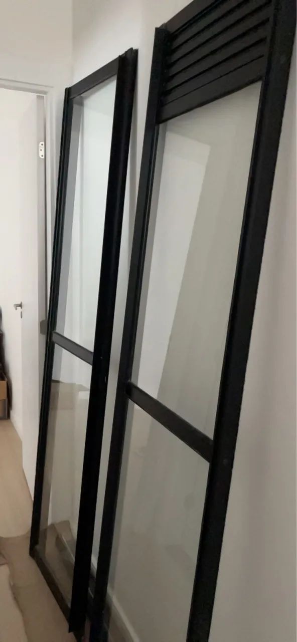 Vendo 2 Pares de portas de correr  - Vidro - Foto 2