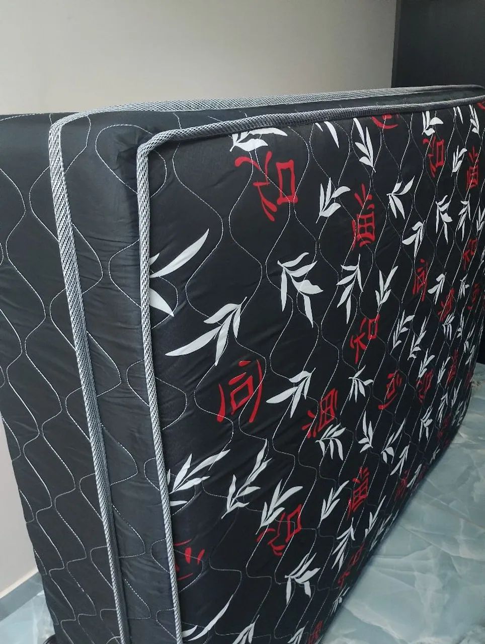 Cama de casal box espuma entrego