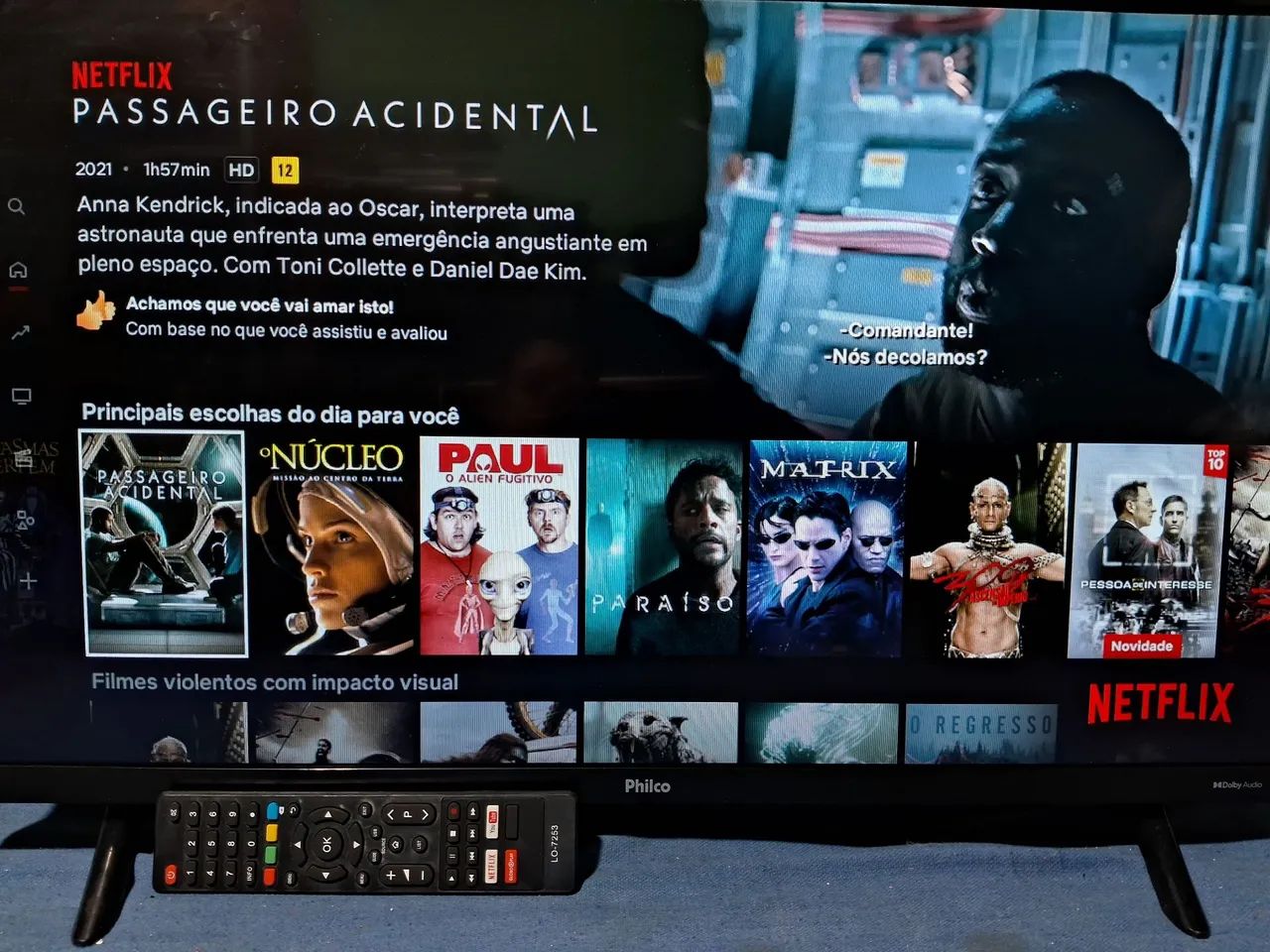 Vendo tv philco smart 32 pol.led 