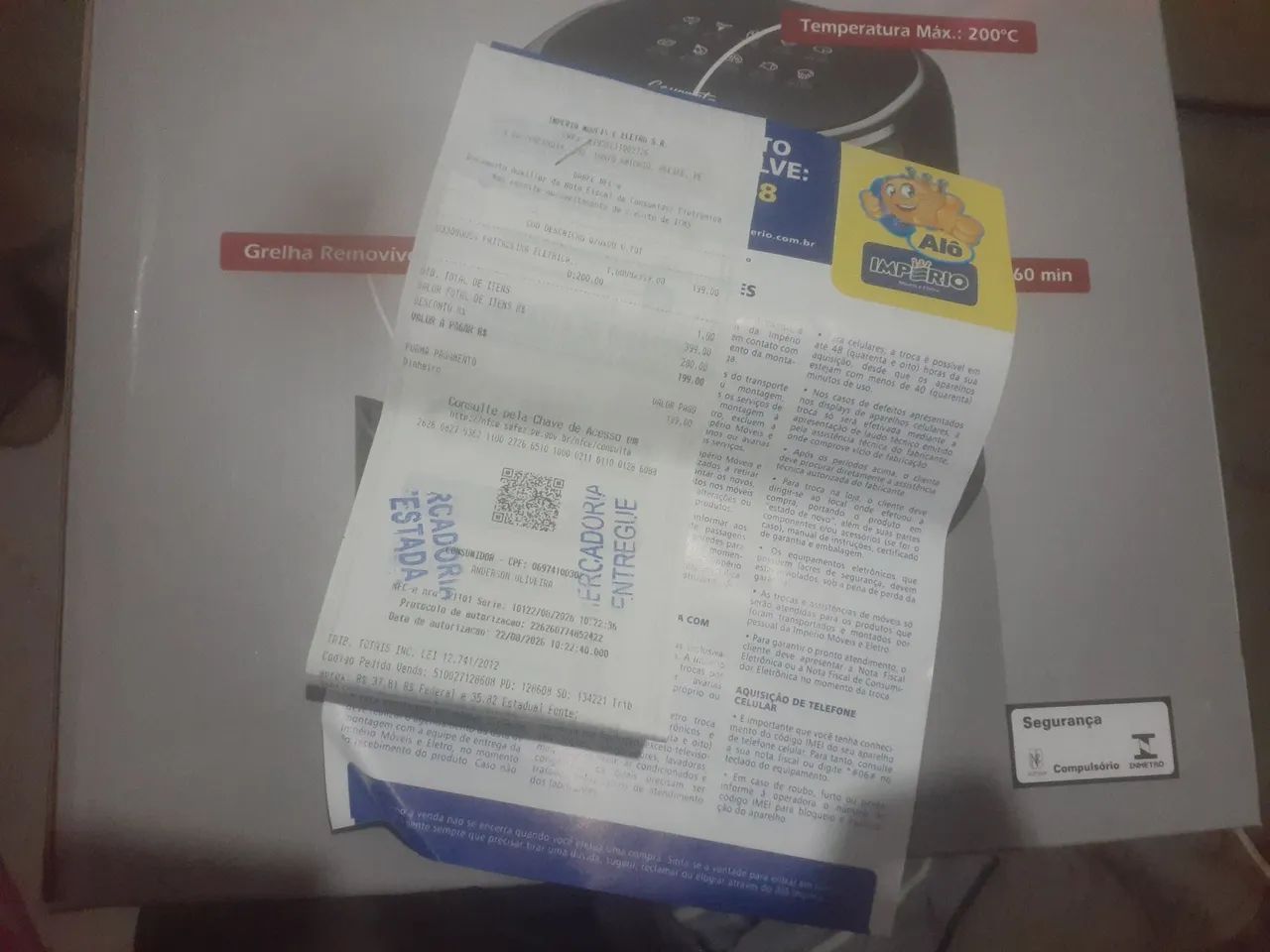 Airfryer 4.2l nova - Foto 2