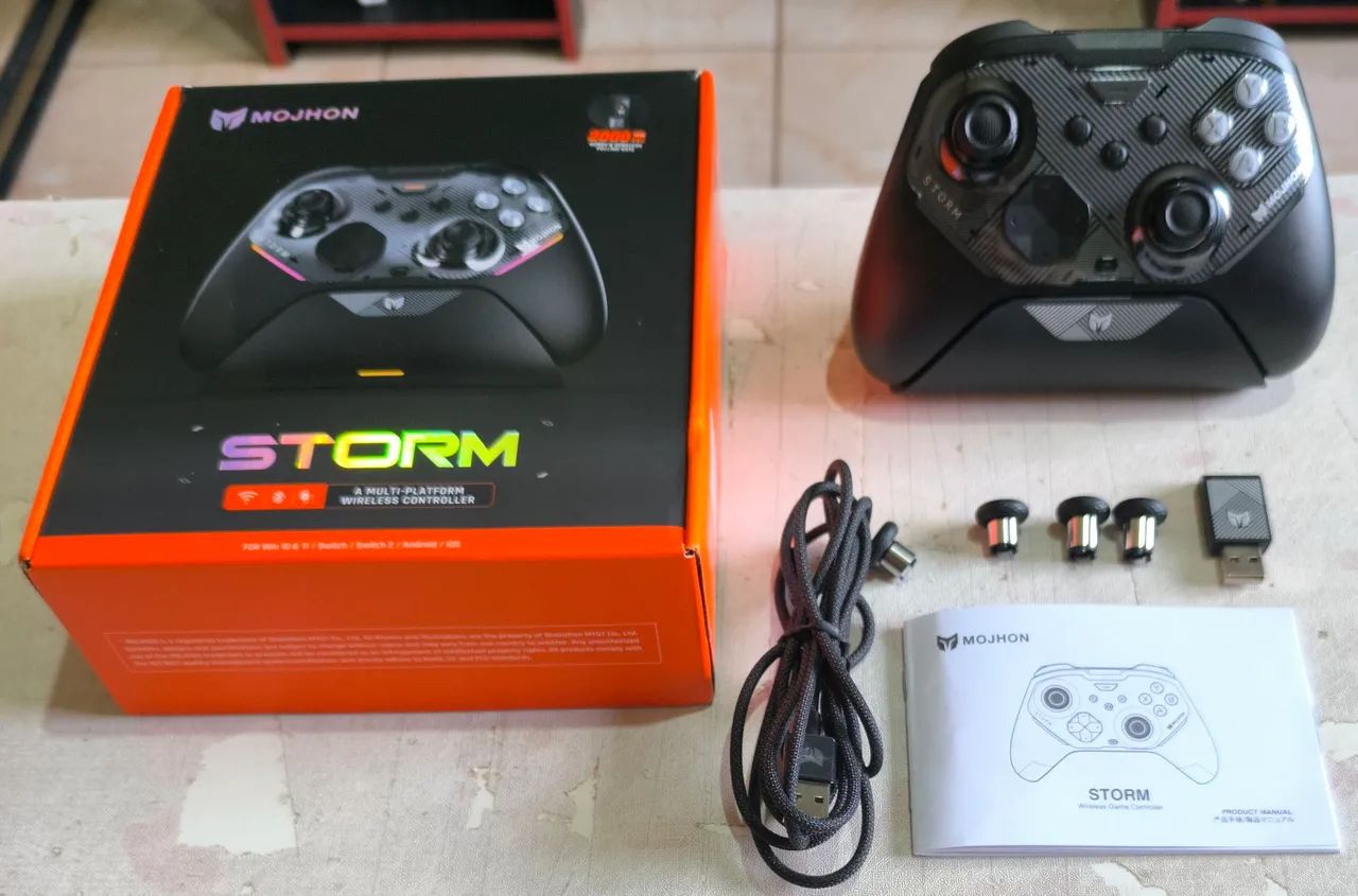 Controle BigBig Won/Mojhon STORM - Peças e Acessórios de Vídeo