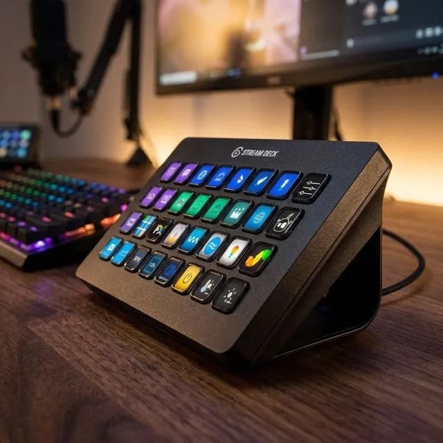 Mesa Streaming Elgato Stream Deck XL, 32 teclas LCD, USB - Foto 2