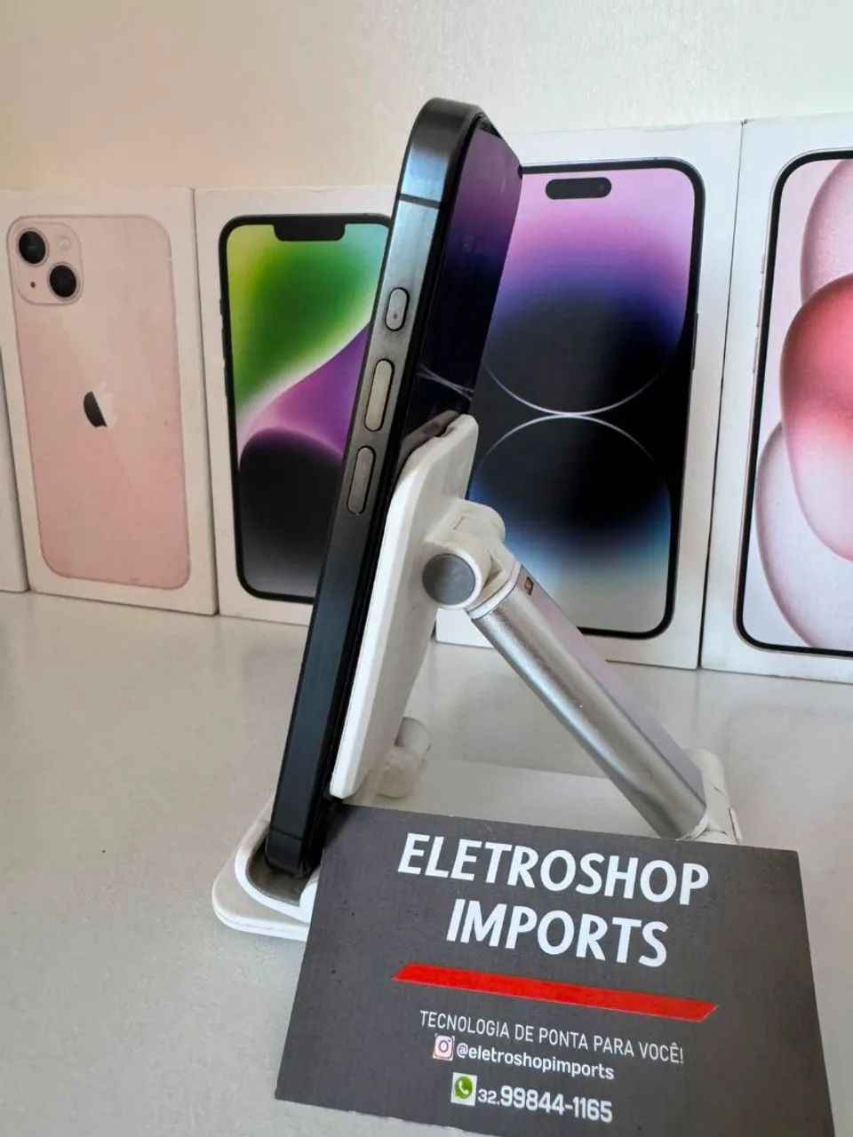 iPhone 15 Pro 128GB Titânio Black - Oportunidade  - Foto 3