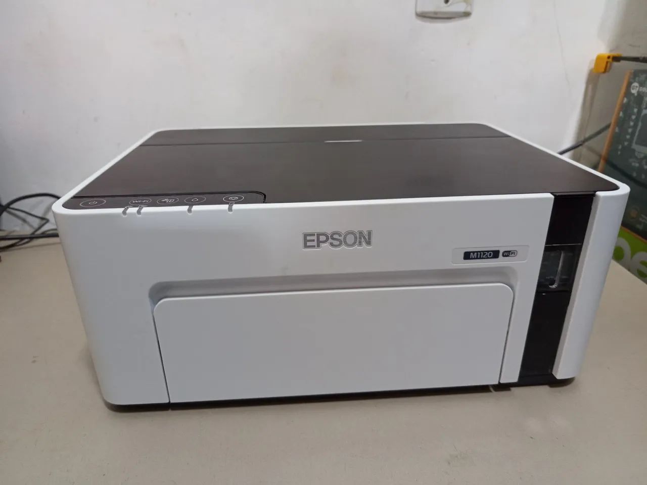Impressora Epson ecotank preta branca semi-nova top - Foto 5