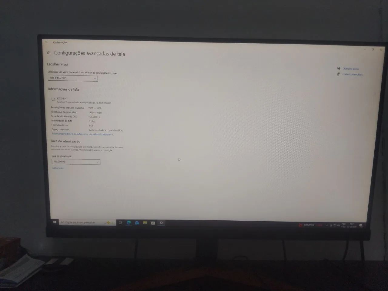 Monitor AOC 165HZ full hd