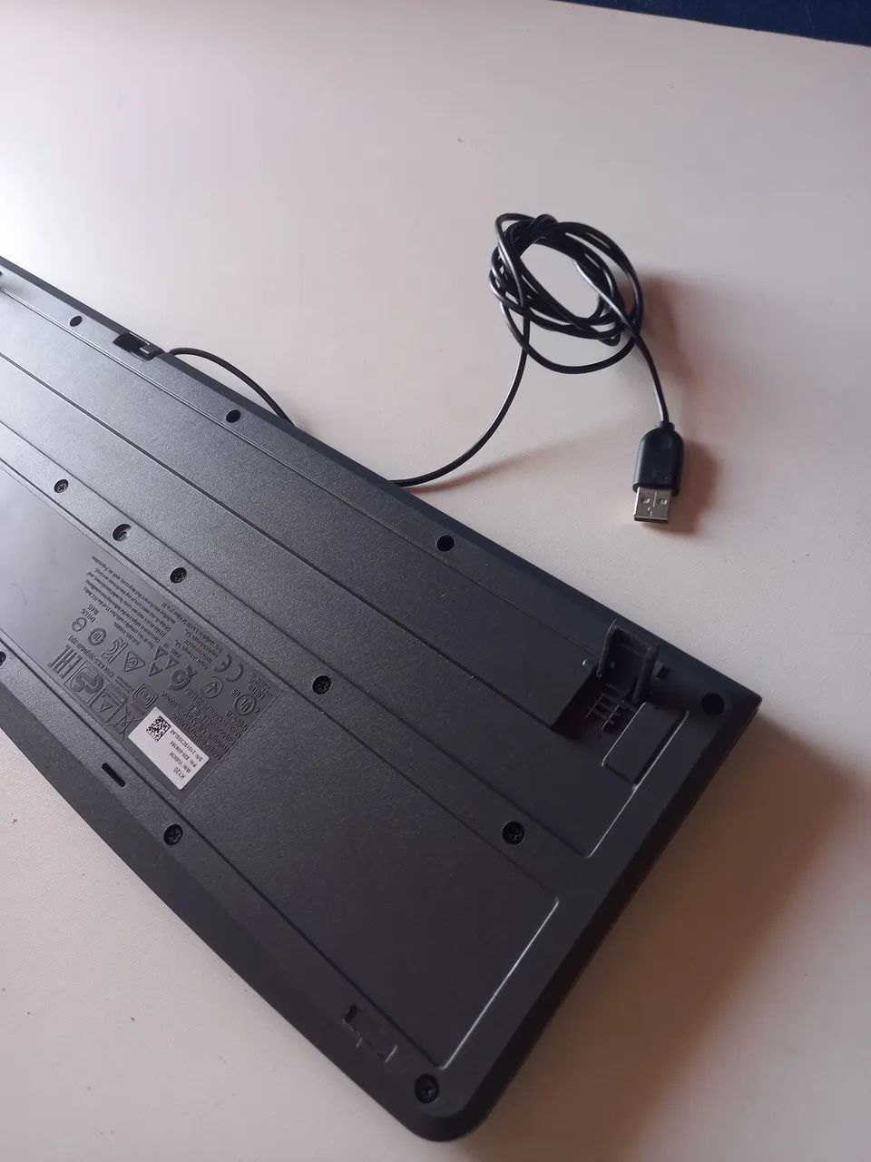 Teclado Logitech K120 USB ABNT2 com Fio - Funcionando Perfeitamente - Foto 3