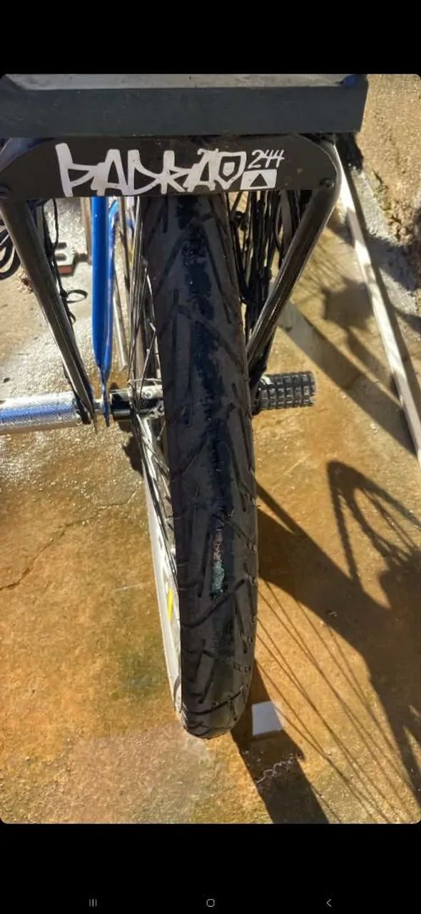 Bicicleta Aro 26 azull