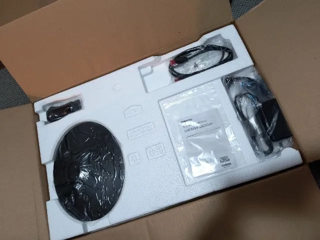 monitor samsung s24d332 24 polegadas 75hz preto - Foto 5