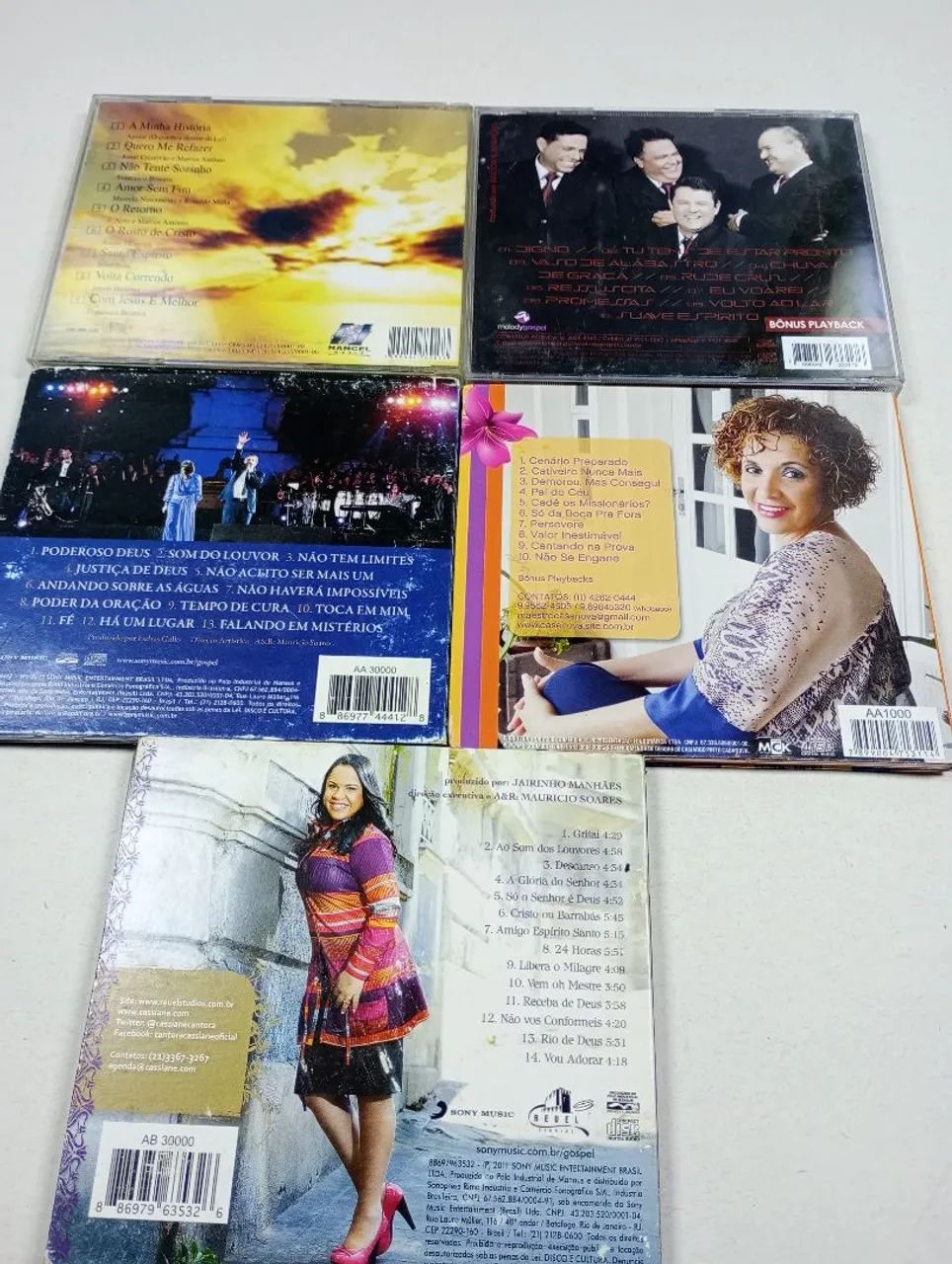 Lote CDs Gospel Cassiane, J. Neto e Outros - Originais - Foto 5