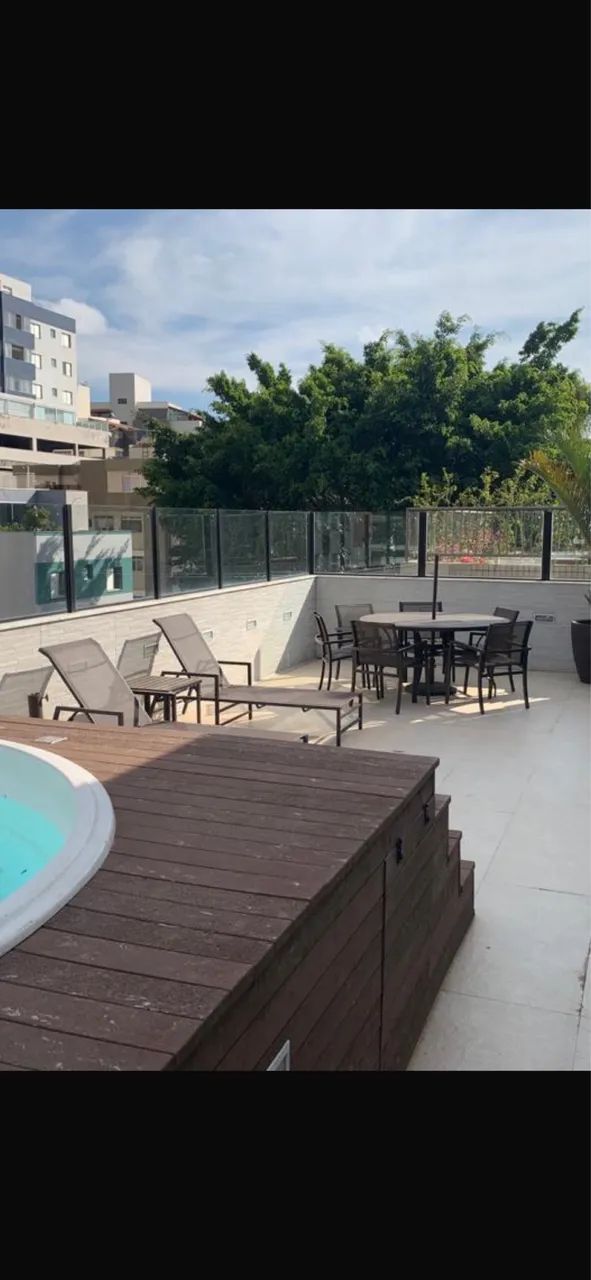 Conjunto móveis área externa Deck Home ótimo estado - Foto 2