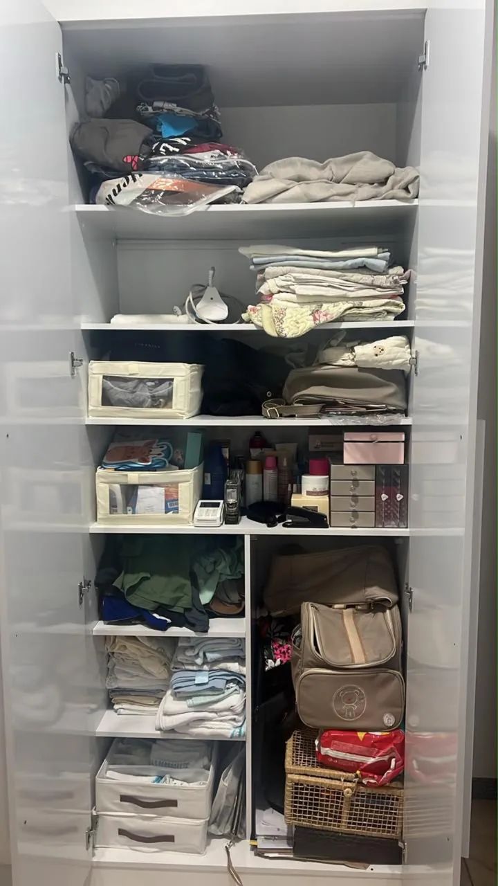 Vendo Guarda Roupa de Casal Branco  - Foto 3