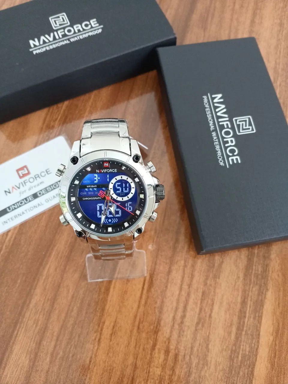Relógio Naviforce Original - Luxo e Estilo por Preço Imperdível!