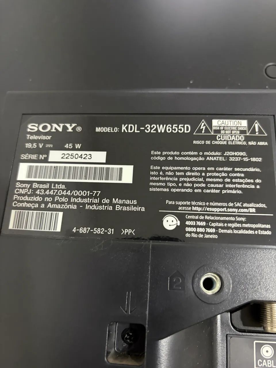 TV Sony 32 polegadas  - Foto 2