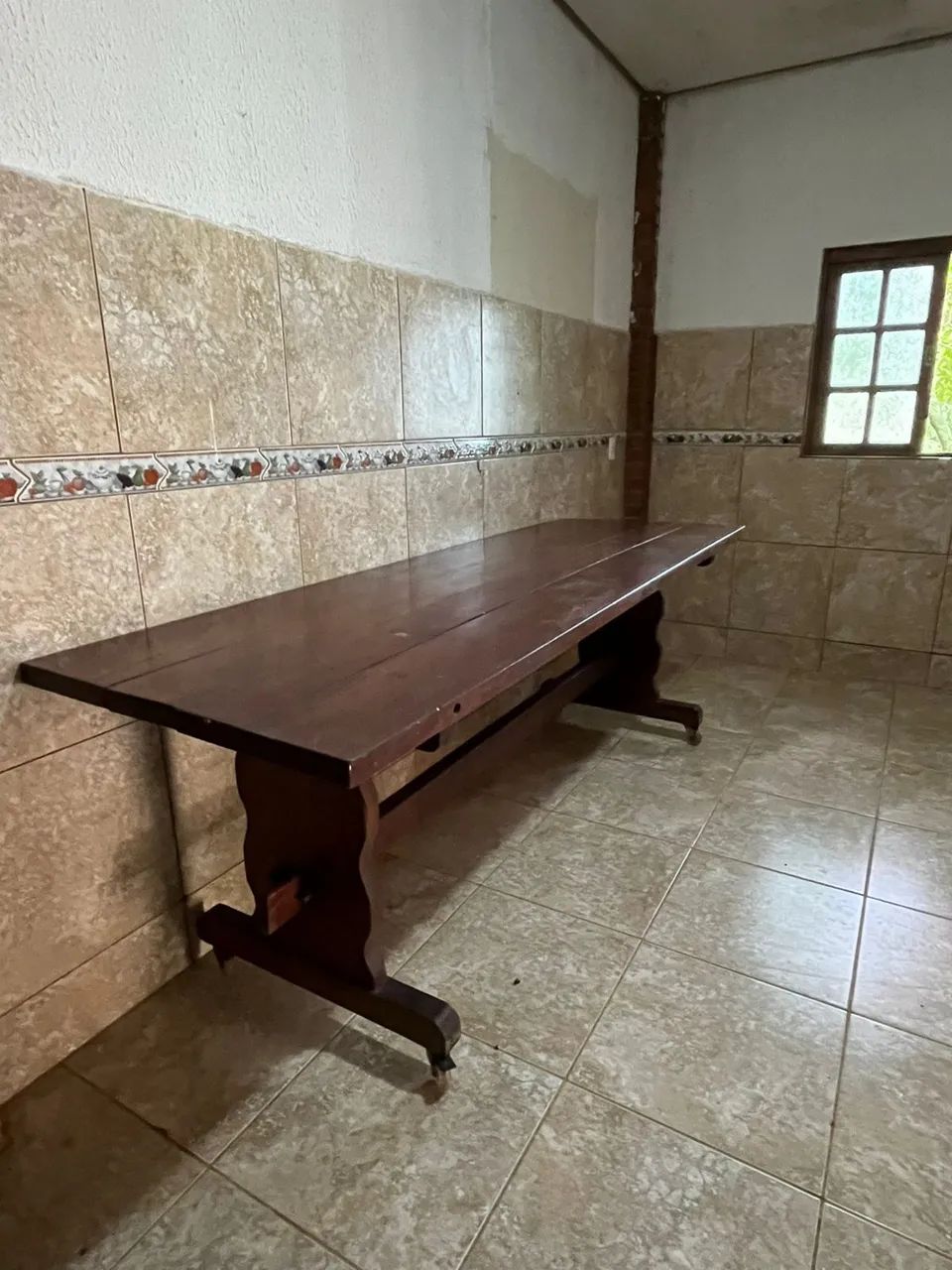 Vendo mesa madeira maciça  - Foto 4