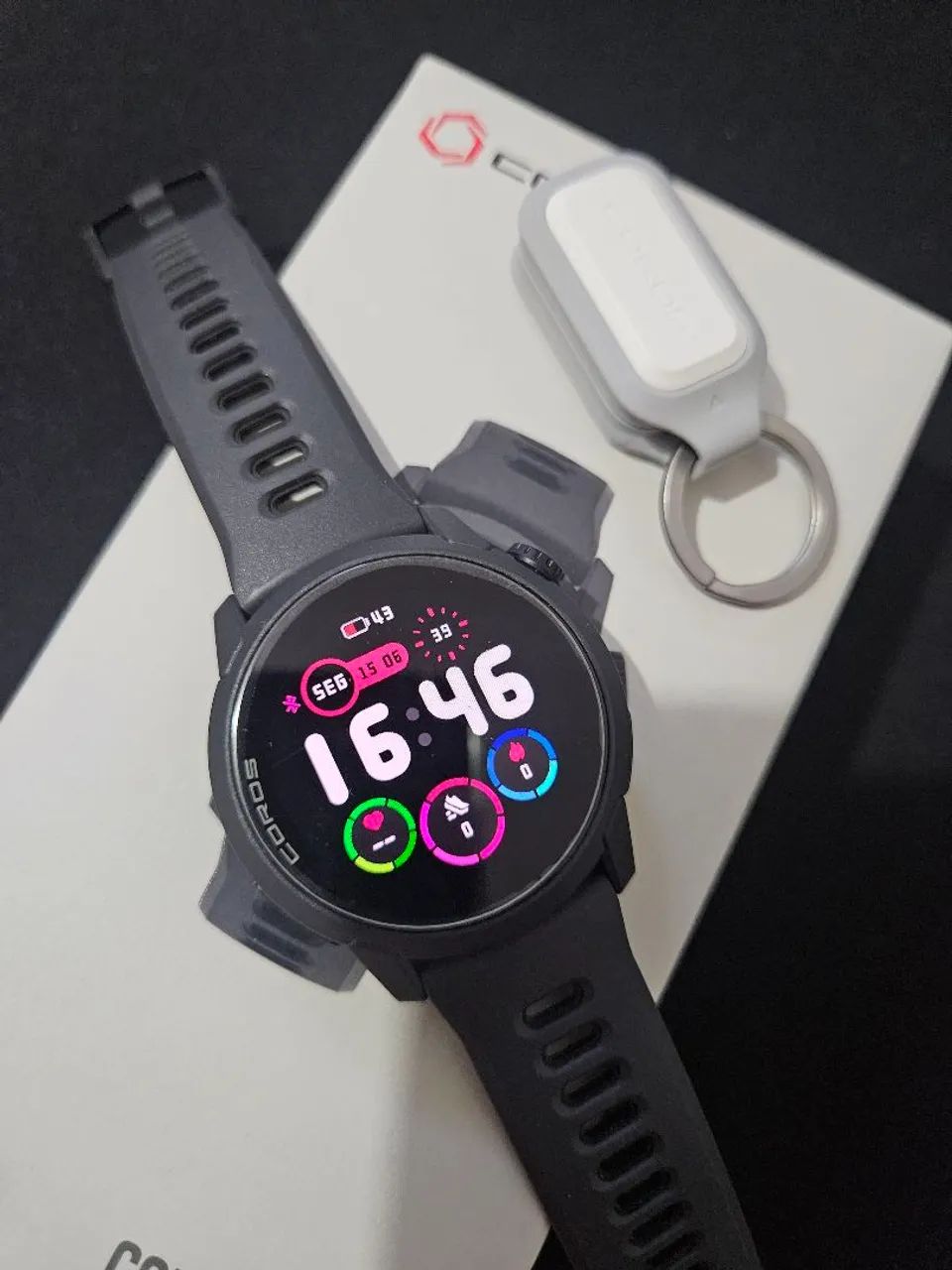 Smartwatch Coros Pace 4 com GPS e Tela Amoled 