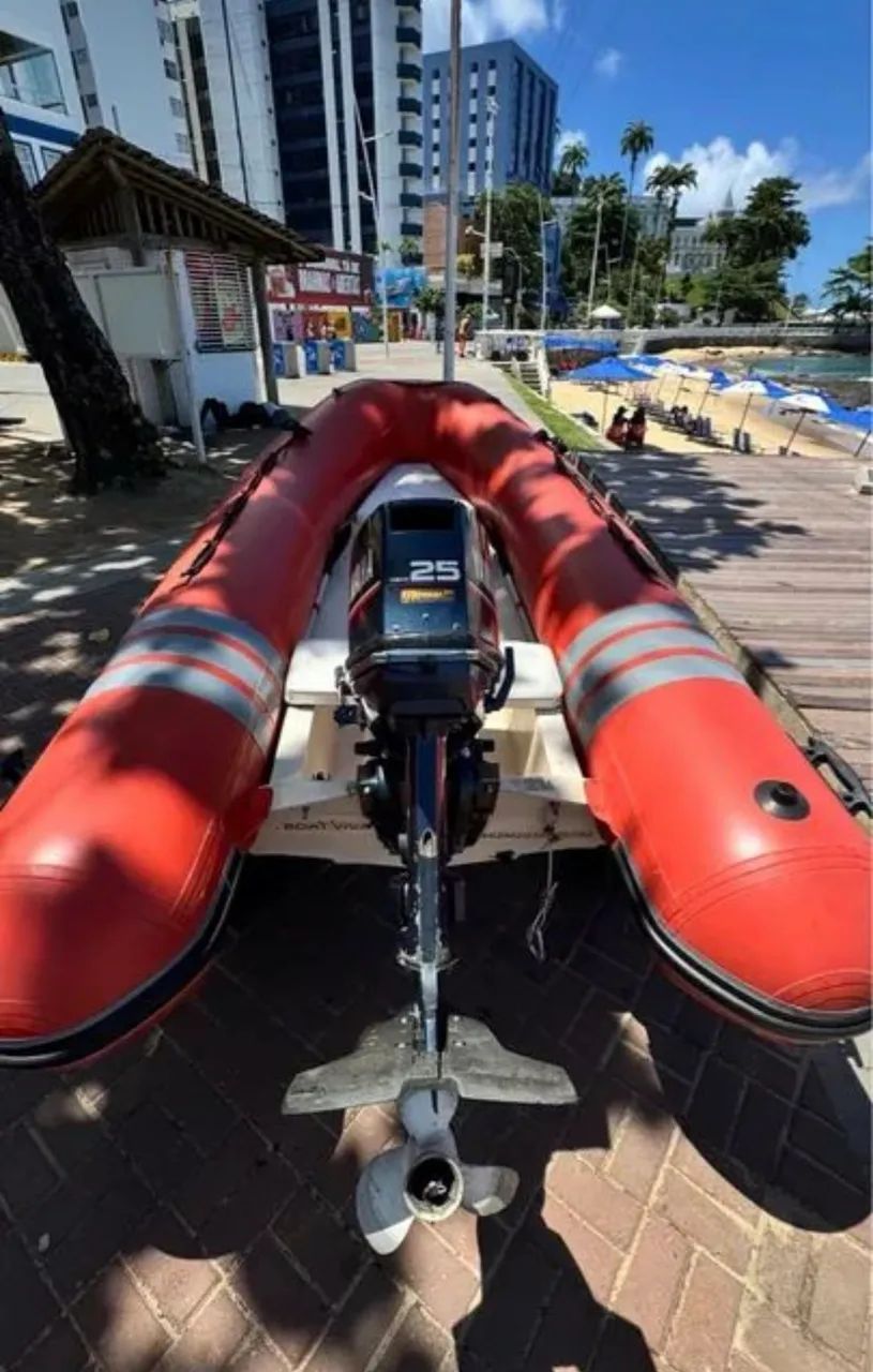 Bote Flexboat SR12 motor yamaha 25hp  - Foto 5