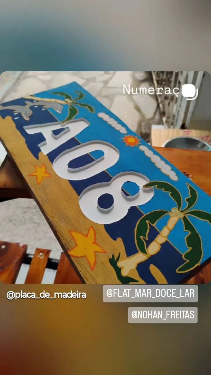 Numeração De Madeira Personalizada - Foto 4